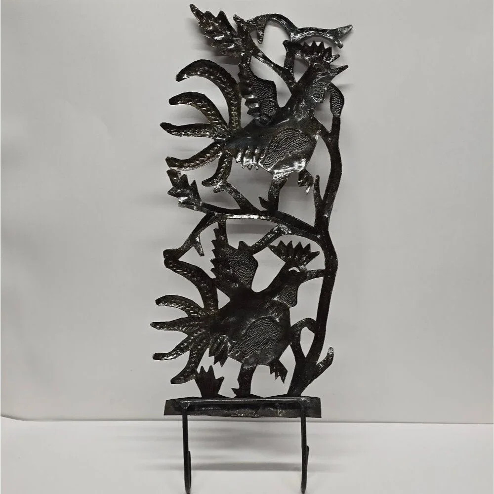 Vintage metal artwork